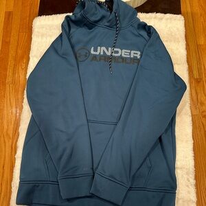 Under Armour blue hoodie